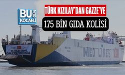 TÜRK KIZILAY’DAN GAZZE’YE 175 BİN GIDA KOLİSİ