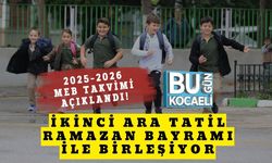 2025-2026 MEB Takvimi Açıklandı! İkinci Ara Tatil Ramazan Bayramı ile Birleşiyor