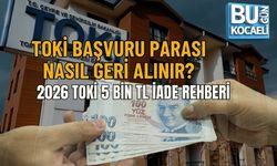TOKİ BAŞVURU PARASI NASIL GERİ ALINIR? 2026 TOKİ 5 BİN TL İADE REHBERİ
