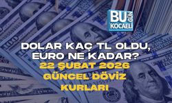 DOLAR KAÇ TL OLDU, EURO NE KADAR? 22 ŞUBAT 2026 GÜNCEL DÖVİZ KURLARI
