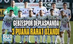 GEBZESPOR DEPLASMANDA 3 PUANA RAHAT UZANDI