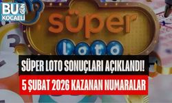 SÜPER LOTO SONUÇLARI AÇIKLANDI! 5 ŞUBAT 2026 KAZANAN NUMARALAR