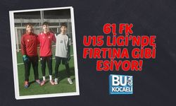 61 FK, U15 LİGİ’NDE FIRTINA GİBİ ESİYOR!