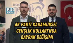 AK PARTİ KARAMÜRSEL GENÇLİK KOLLARI’NDA BAYRAK DEĞİŞİMİ