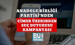 ANADOLU BIRLIĞI PARTISI’NDEN CİMER ÜZERINDEN SUÇ DUYURUSU KAMPANYASI