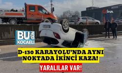 D-130 KARAYOLU’NDA AYNI NOKTADA İKİNCİ KAZA! YARALILAR VAR!