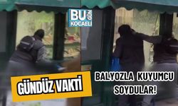 Gündüz Vakti Balyozla Kuyumcu Soydular!