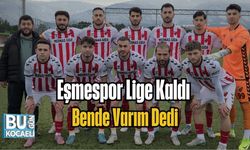 Eşmespor Lige Kaldı Bende Varım Dedi