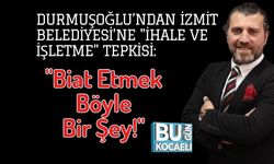 Durmuşoğlu’ndan İzmit Belediyesi’ne "İhale ve İşletme" Tepkisi: "Biat Etmek Böyle Bir Şey!"