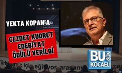 YEKTA KOPAN’A CEZDET KUDRET EDEBİYAT ÖDÜLÜ VERİLDİ