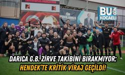 Darıca G.B. Zirve Takibini Bırakmıyor: Hendek’te Kritik Viraj Geçildi!