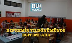 Depremin Yıldönümünde, Eğitime Ara