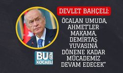 Devlet Bahçeli: Öcalan Umuda, Ahmet'ler Makama, Demirtaş Yuvasına Dönene Kadar Mücademiz Devam Edecek"