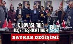DİLOVASI MHP İLÇE TEŞKİLATINDA BAYRAK DEĞİŞİMİ
