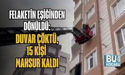 Felaketin Eşiğinden Dönüldü: Duvar Çöktü, 15 Kişi Mahsur Kaldı