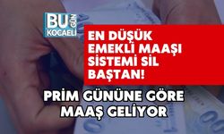 EN DÜŞÜK EMEKLİ MAAŞI SİSTEMİ SİL BAŞTAN! PRİM GÜNÜNE GÖRE MAAŞ GELİYOR