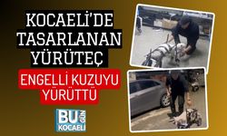 KOCAELİ’DE TASARLANAN YÜRÜTEÇ ENGELLİ KUZUYU YÜRÜTTÜ