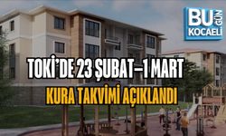TOKİ’DE 23 ŞUBAT–1 MART KURA TAKVİMİ AÇIKLANDI