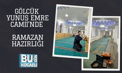 GÖLCÜK YUNUS EMRE CAMİİ’NDE RAMAZAN HAZIRLIĞI