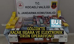 Gölcük’te Kaçak Sigara ve Elektronik Ürün Operasyonu