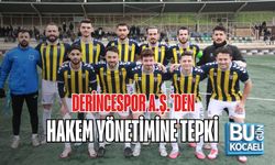DERİNCESPOR A.Ş.’DEN HAKEM YÖNETİMİNE TEPKİ