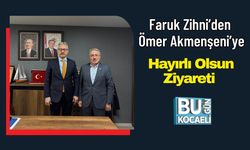 Faruk Zihni’den Ömer Akmenşeni’ye Hayırlı Olsun Ziyareti