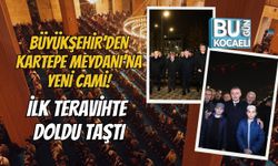 BÜYÜKŞEHİR’DEN KARTEPE MEYDANI’NA YENİ CAMİ: İLK TERAVİHTE DOLDU TAŞTI