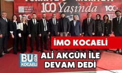 İMO KOCAELİ ALİ AKGÜN İLE DEVAM DEDİ