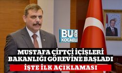 MUSTAFA ÇİFTÇİ İÇİŞLERİ BAKANLIĞI GÖREVİNE BAŞLADI: İŞTE İLK AÇIKLAMASI