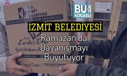 İzmit Belediyesi Ramazan’da Dayanışmayı Büyütüyor
