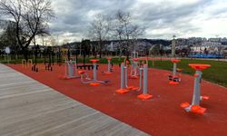 İZMİT MİLLET BAHÇESİ YENİ SPOR ALANLARINA KAVUŞTU