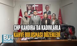 CHP KANDIRA’DA KADINLARLA KAHVE BULUŞMASI DÜZENLEDİ