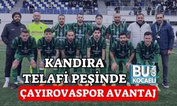 KANDIRA TELAFİ PEŞİNDE ÇAYIROVASPOR AVANTAJ
