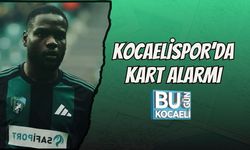 KOCAELİSPOR’DA KART ALARMI