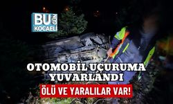 OTOMOBİL UÇURUMA YUVARLANDI: ÖLÜ VE YARALILAR VAR!