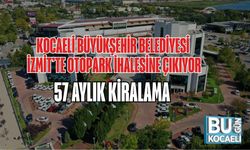 KBB İZMİT’TE OTOPARK İHALESİNE ÇIKIYOR: 57 AYLIK KİRALAMA
