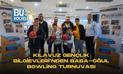 KILAVUZ GENÇLİK BİLGİEVLERİ’NDEN BABA-OĞUL BOWLİNG TURNUVASI
