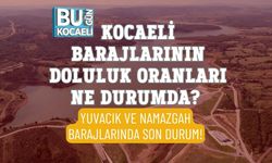 KOCAELİ BARAJLARININ DOLULUK ORANLARI NE DURUMDA? YUVACIK VE NAMAZGAH BARAJLARINDA SON DURUM!