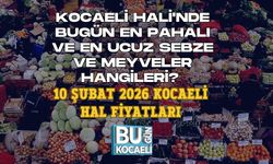KOCAELİ HALİ'NDE BUGÜN EN PAHALI VE EN UCUZ SEBZE VE MEYVELER HANGİLERİ? 10 ŞUBAT 2026 KOCAELİ HAL FİYATLARI