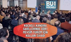 KOCAELİ, KANDIRA SAHİLLERİNDE DÖRT MEVSİM TURİZM İÇİN KOLLARI SIVADI