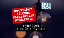 Kocaeli’de 4 İlçede Elektrikler Kesiliyor! 3 Şubat 2026 Elektrik Kesintileri