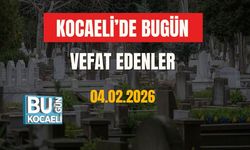Kocaeli’de Bugün Vefat Edenler (04.02.2026)