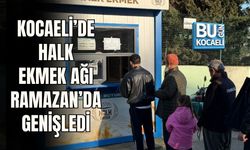 KOCAELİ’DE HALK EKMEK AĞI RAMAZAN’DA GENİŞLEDİ