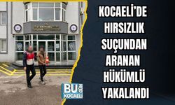 Kocaeli’de Hırsızlık Suçundan Aranan Hükümlü Yakalandı