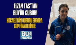 ELZEM TAŞ’TAN BÜYÜK GURUR! KOCAELİ’NİN GURURU EUROPA CUP FİNALLERİNDE