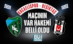 KOCAELİSPOR - BEŞİKTAŞ MAÇININ VAR HAKEMİ BELLİ OLDU