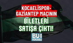 KOCAELİSPOR-GAZİANTEP MAÇININ BİLETLERİ SATIŞA ÇIKTI!