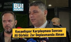 Kocaelispor Karşılaşması Sonrası Ali Gürbüz: Zor Deplasmanda Alınan Galibiyet