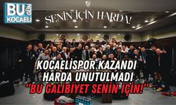 KOCAELİSPOR KAZANDI, HARDA UNUTULMADI: “BU GALİBİYET SENİN İÇİN!”