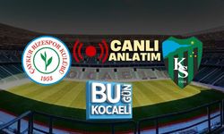 KOCAELİSPOR RİZE DEPLASMANINDA | CANLI MAÇ TAKİBİ